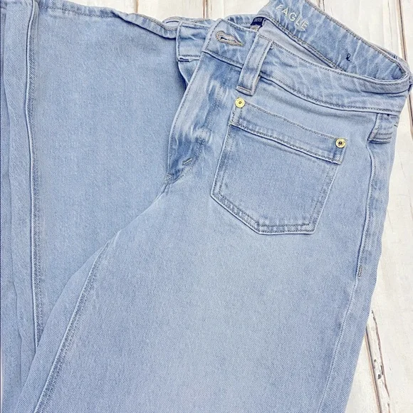 Out of Stock/ AE Stretch High-Waisted Flare Jean/Worn Once and Washed - Picture 6 of 6